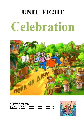 Đề cương ôn tập English 9 - Unit 8: Celebrations