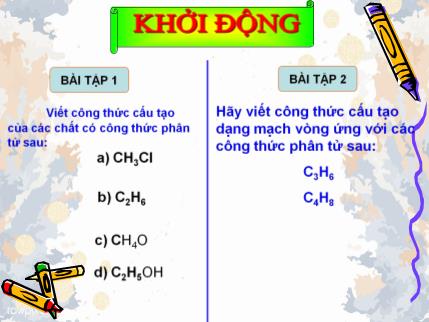 Bài giảng Hóa học 9 - Tiết 45, Bài 36: Metan