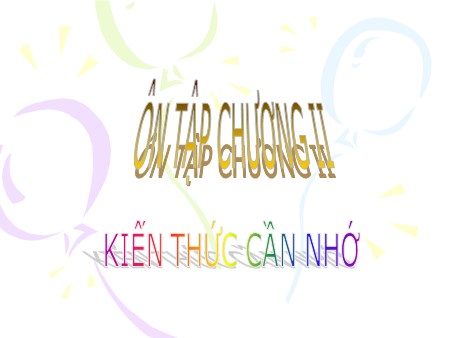 Bài giảng Toán 7 - Ôn tập chương II: Tam giác