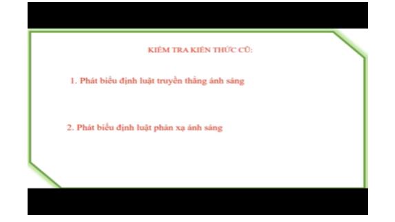 Bài giảng Vật lí Lớp 9 - Chủ đề 25: Hiện tượng khúc xạ ánh sáng