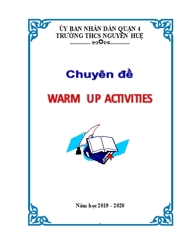 Chuyên đề Warm Up Activities