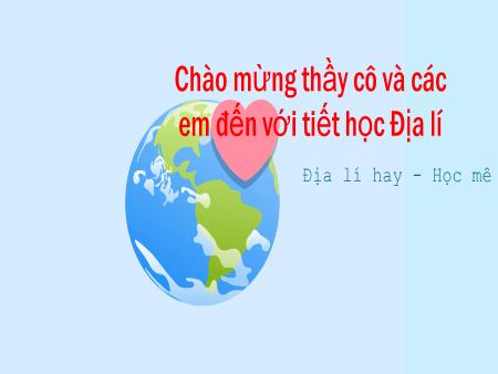 Bài giảng Địa lí 9 - C Bài 15: Duyên hải Nam Trung Bộ