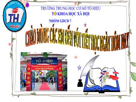 Bài giảng Giáo dục công dân 7 (Cánh diều) - Bài 5: Giữ chữ tín - Trường THCS Thái Sơn