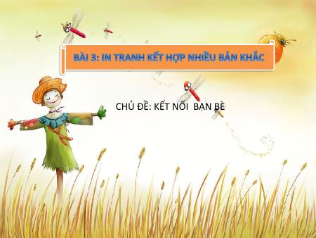 Bài giảng Mĩ thuật 6 - Bài 3: In tranh kết hợp nhiều bản khắc