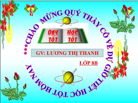 Bài giảng Vật Lí 8 - Bài 9: Áp suất khí quyển - Tiết 11: Bình thông nhau - Máy nén thủy lực