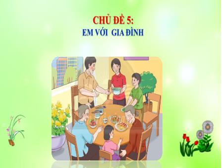 Bài giảng Hoạt động trải nghiệm 6 - Chủ đề 4: Nuôi dưỡng quan hệ gia đình