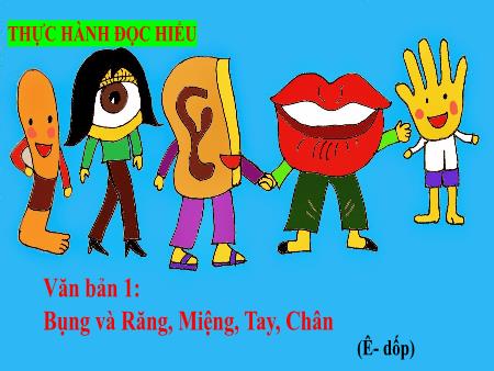 Bài giảng Ngữ văn 7 - Thực hành đọc hiểu văn bản