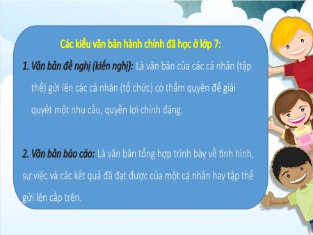 Bài giảng Ngữ Văn 8 - Bài 31: Văn bản tường trình (Tiết 135)