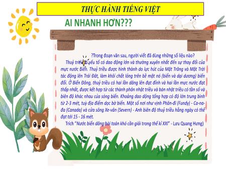 Bài giảng Ngữ văn 9 - Thực hành Tiếng Việt