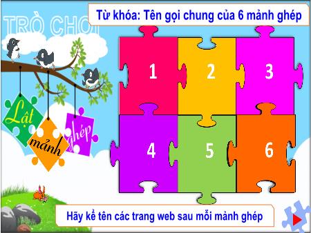 Bài giảng Tin học 6 - Bài 1: Thông tin trên web