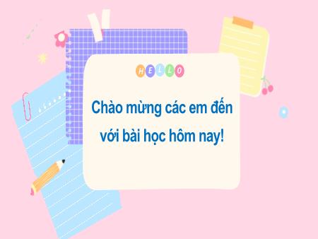 Bài giảng Tin học 6 - Bài 5: Thực hành về mô tả thuật toán