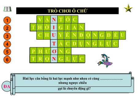 Bài giảng Vật lí 8 - Bài 4: Biểu diễn lực