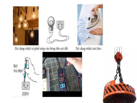 Bài giảng Vật lí 9 - Bài 35: Tác dụng của dòng điện xoay chiều (Tiết 41)